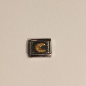 Italian Charm Bracelet "C" Charm by Manuel Zed